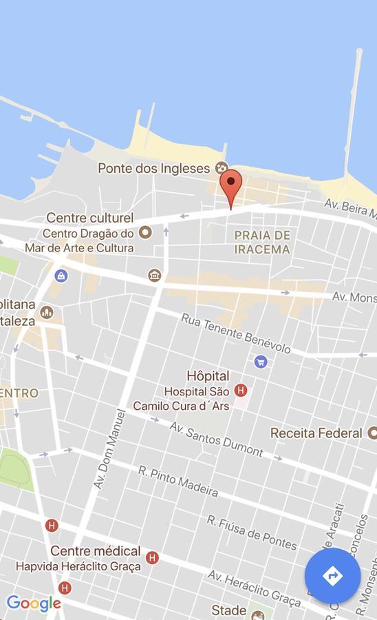 Apartamento Praia De Iracema Vista Para O Mar 18 Andar Fortaleza  Exteriér fotografie